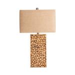 Stacked Wood Table Lamp - Image 2