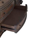 Provence Park 78 Inch TV Console Entertainment Stands Brown 24