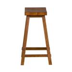 Creations 24 Inch Sawhorse Counter Stool – Tobacco (RTA) Barstools Barstools 14