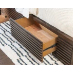 4290 Architect BR Complete Panel Bed W. 2 Side Storage Queen 5/0 - Image 6