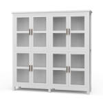 Madrone 8 Door Display Cabinet