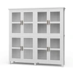 Madrone 8 Door Display Cabinet