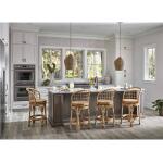 Hudson Skirted Ottoman -Special Order Ottomans & Poufs Cream 8