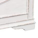 Magnolia Manor Queen Upholstered Bed Beds Antique White & Weathered Bark 22