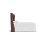 Paris Leather Upholstered Bed - Image 5