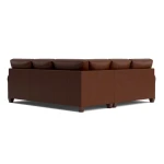 Carolina Leather L-Shaped Roll Arm Sectional - Image 3