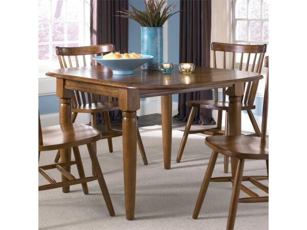 Creations Drop Leaf Table – Tobacco Dining Tables Brown