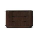 Kraton 3 Drawer Oval Dresser - Image 4