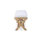 Renoir Rattan X Bench Medium - Image 6