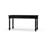 Console Desk W/ Barley Twist Leg Desks Batavia Black 13