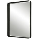 Crofton Large Mirror, Black - Image 5