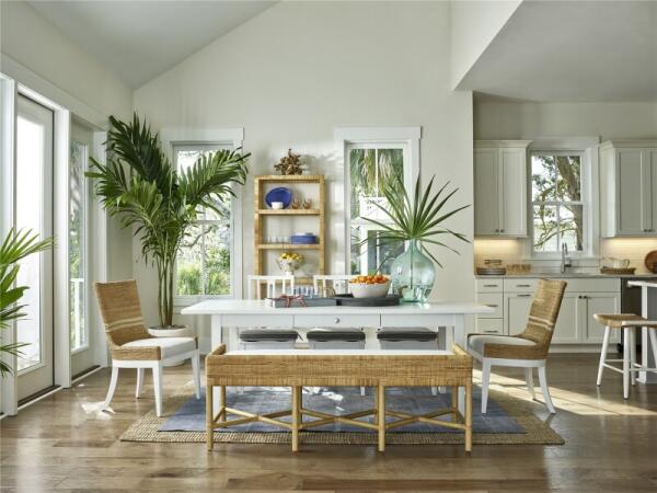 Escape-Coastal Living Home Collection Pull Up Bench - Image 4
