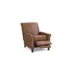 Nelson Leather Sock Arm Lay Flat Power Recliner - Image 8