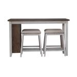 Brook Creek 5 Piece Counter Set- Two Tone Dining Sets Dining Sets 17