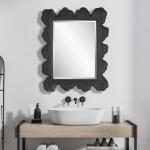 Sea Coral Mirror, Black - Image 4
