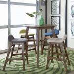 Space Savers 24 Inch Counter Chair – Blue (RTA) Barstools Barstools 21