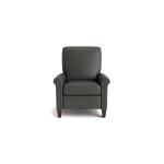Thompson Leather Panel Arm Manual Recliner Chairs Bassett Furniture 7