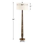 Tyree Floor Lamp Lighting Brown 15