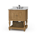 Jefferson Single Vanity W/ Sink & Marble Top