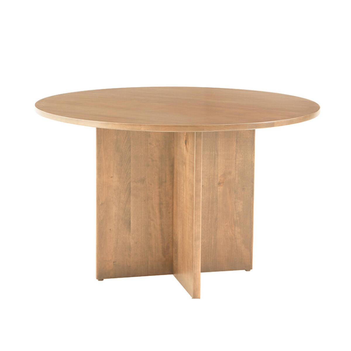 c7d632f163eea2713ab2003e274ca601 Crafted Cherry Dining By Ben & Erin Napier 48 Inch Round Table W/ Wood Base - 154-048-148 - Image 1