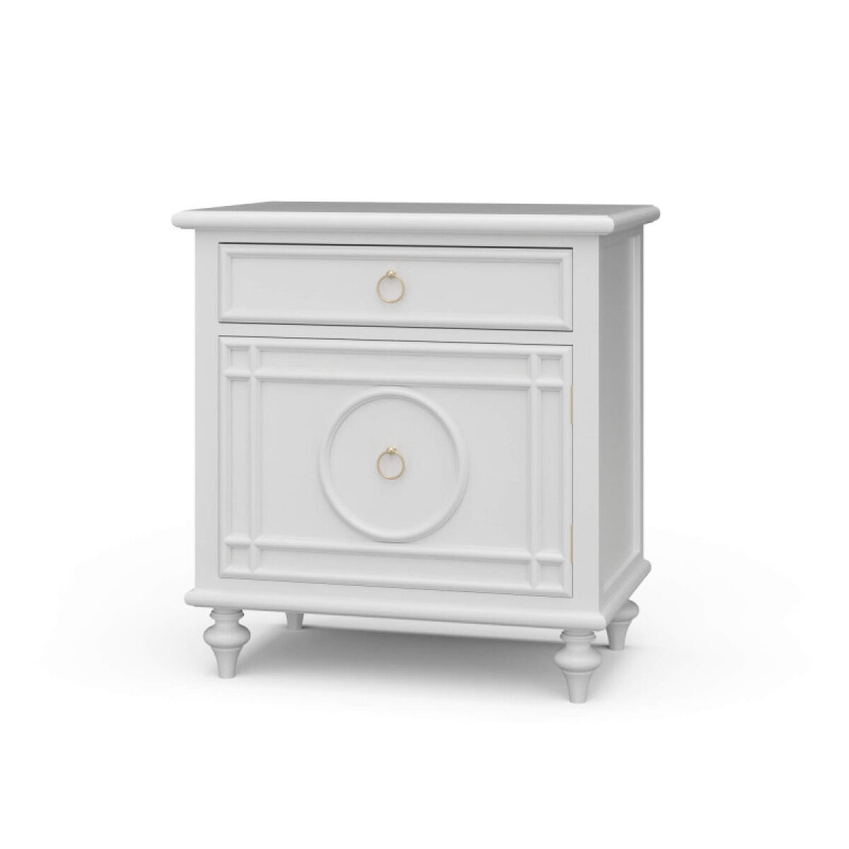 c7d7f44ab9e04a8606b7afc818a3bc50 Savannah 1 Door Bedside Table - Image 1