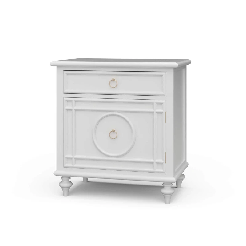 c7d7f44ab9e04a8606b7afc818a3bc50 Savannah 1 Door Bedside Table - Image 1