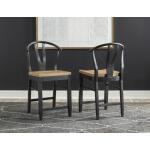 1561 Franklin DR Wishbone Back Counter Height Chair Black - Image 5