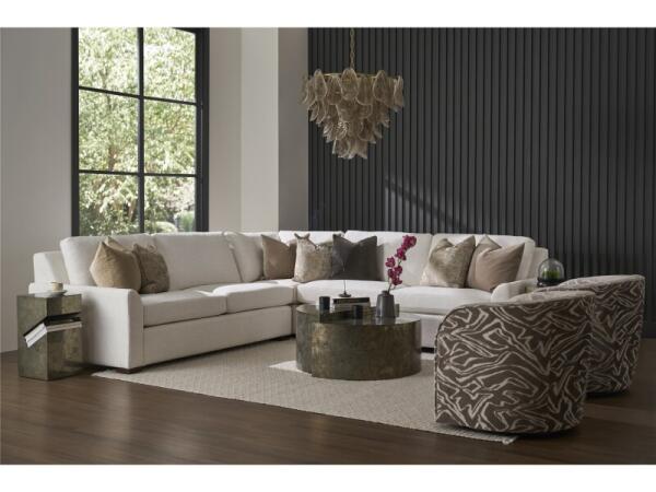 Modern Cosmo Cocktail Table Cocktail & Coffee Tables Brown 12