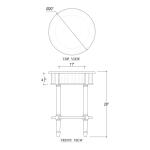 Covington Side Table - Image 3