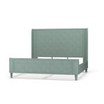 Lexington Bed W/ Rattan