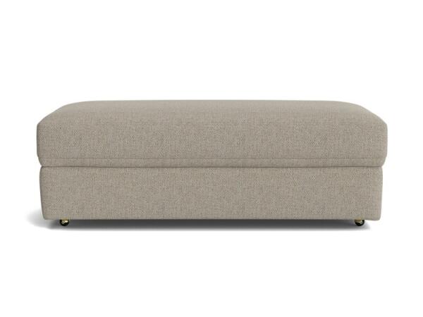 Allure Storage Ottoman with Casters Ottomans & Poufs Bassett Furniture