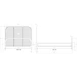 Marisol Bed W/ Rattan - Image 2