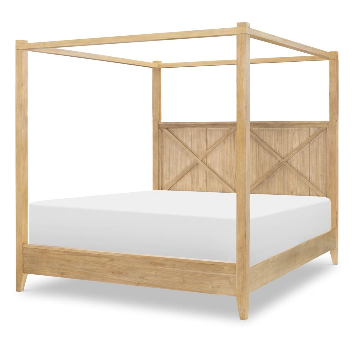 c81443e3cf5daf4268700e8d47169f68 Complete Canopy Bed King 6/6 Amber TY4420-5006K - Image 1