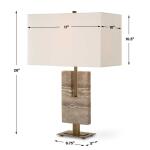 Turning Point Table Lamp Lighting Cream 19