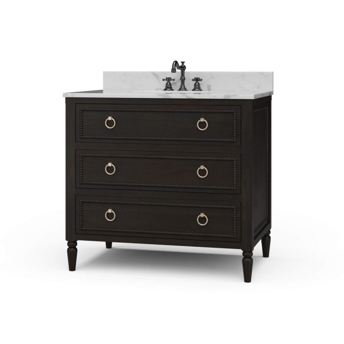 c84c2c6fa8919ef8cf7ed424efa4fcb7 Cholet Single Vanity W/ Sink & Marble Top - Image 1