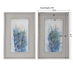 Indigo Florals Framed Prints, S/2 - Image 4