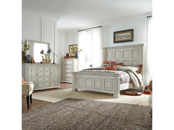 Big Valley Queen Panel Bed, Dresser & Mirror, Chest Bedroom Sets Bedroom Sets