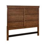 Carolina Park Queen Panel Headboard Bed Parts Amber Brown 10