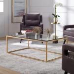 Bravura Coffee Table, Gold - Image 3