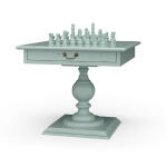 Gloucester Chess Table W/ Drawer
