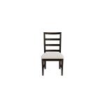 McKenzie Maple Dining Chair with Upholstered Seat - Image 3