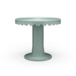 Scalloped Round Bistro Table