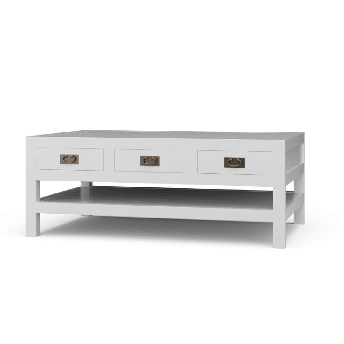c96e778ee1fdeb291b9f5cb3f972355b Kagu 6 Drawer Coffee Table W/ Shelf - Image 1