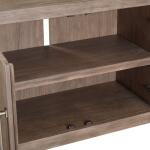 South Bend 82 Inch TV Console Entertainment Stands Brown 27