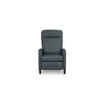 Emmett Leather Track Arm Lay Flat Manual Recliner