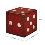 Dice Accent Table Chairside Tables Chairside Tables 9