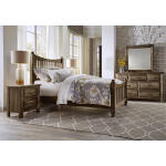 Maple Road Cal King Slat Poster Bed - Image 6