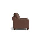 True Custom™ True Custom® Leather Slope Arm Loveseat - Image 4