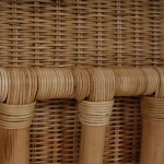 Hampton Rattan Wing Chair Chairs Bramble 25