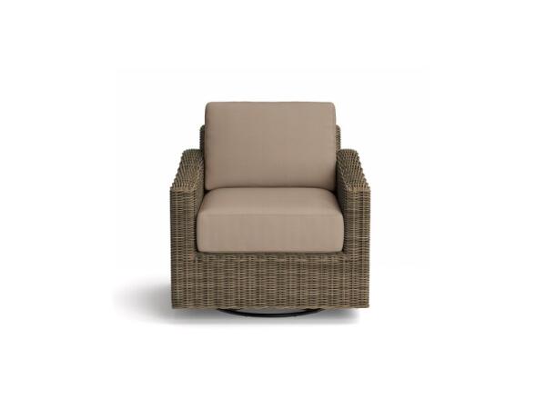 Huntington Outdoor Swivel Chair Outdoor Sofas Bassett Furniture